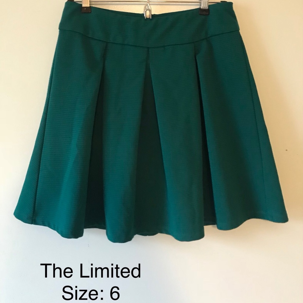 The Limited Pleated Skirt